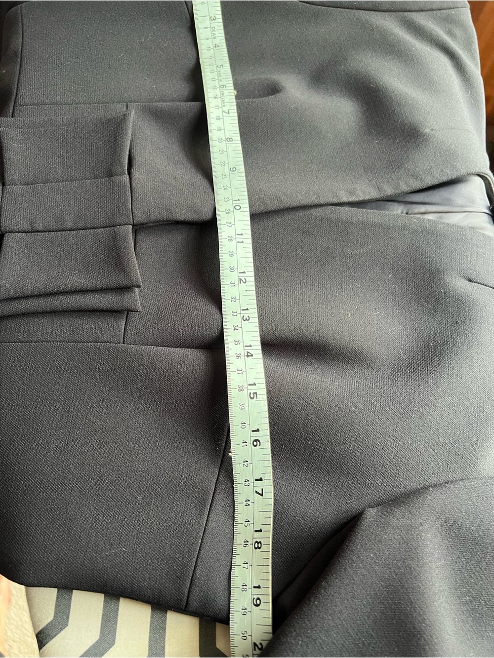 Sandra Augelozzi Dark Navy Blue Bow-Front Blazer and Pant Suit 💕 - Picture 12 of 12
